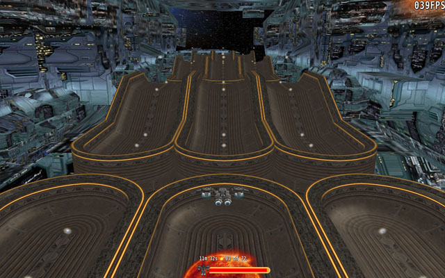 Screenshot from Mars Orbital - 3d platform game