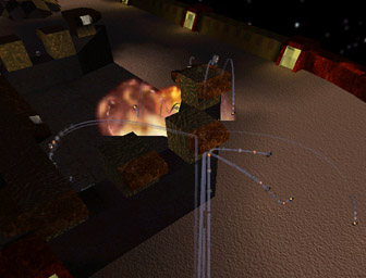 Screenshot from Botmatch 3d game demo