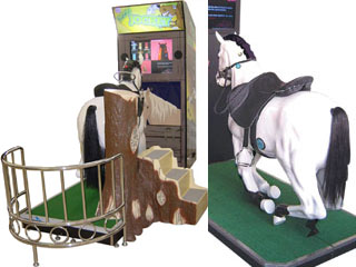 Screenshot from Junior Jockey - coin-op arcade game